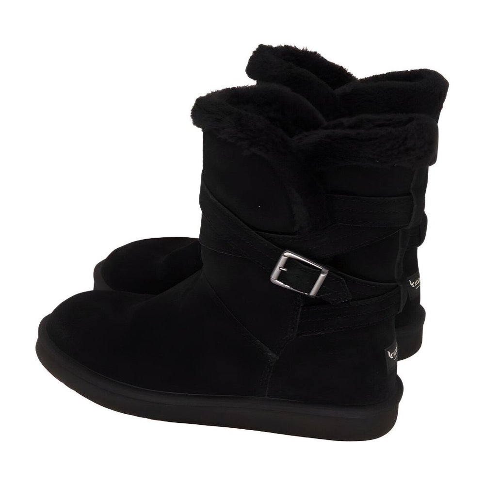 Koolaburra by UGG Womens Delene Short Boot, Black, Size 8 - Picture 5 of 7